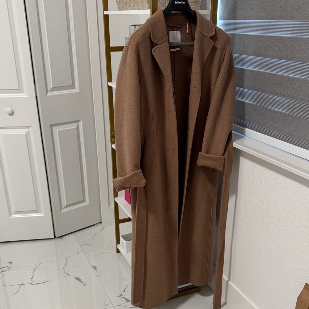 Mango Wool Blend Coat
